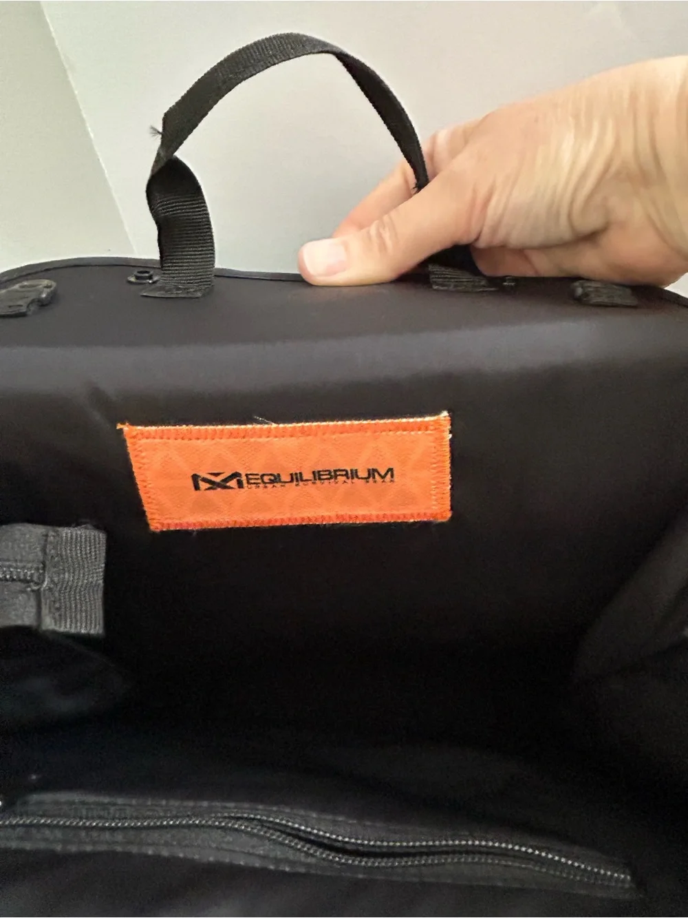 Equilibrium Katsucon 2024 Mecha Anime Staff Bag designed by Sarah Miller